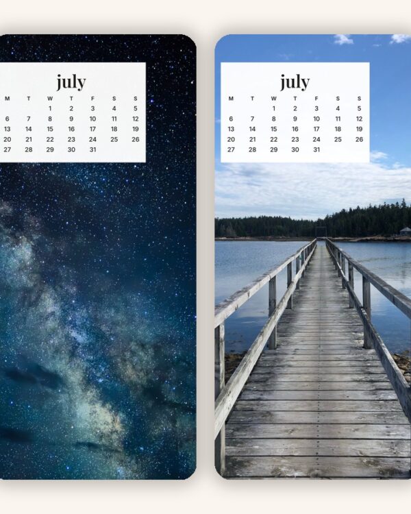 July 2026 Calendar Wallpapers: Free Desktop and Phone Backgrounds You Can Actually Customize