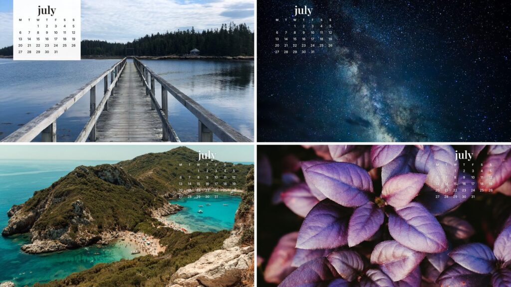 Calendar Wallpaper Background
